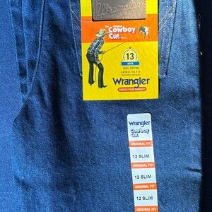 Wrangler Men's Classic Indigo Slim Jeans